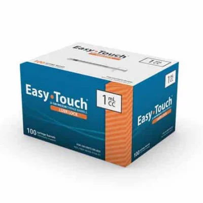 EasyTouch 1ML Luer-Lock Syringe Barrel Only (100 per box) Buy Online