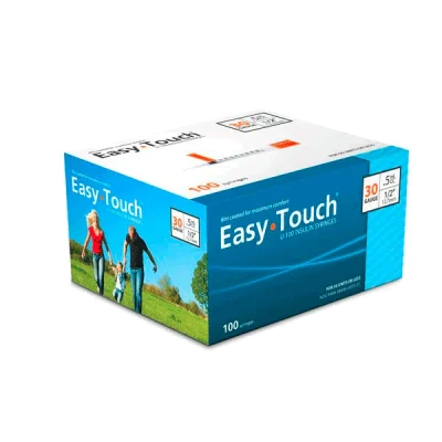 EasyTouch U-100 Insulin Syringes Buy Box of 100