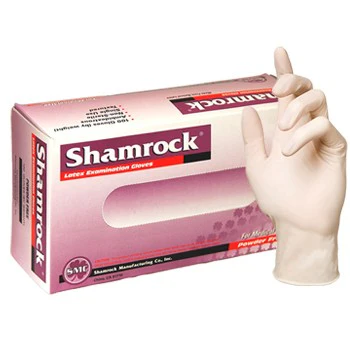 Shamrock Powder Free Latex Exam Gloves buy