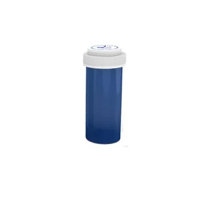 Blue 30 Dram Bottle with Child Resistant Cap Buy Online