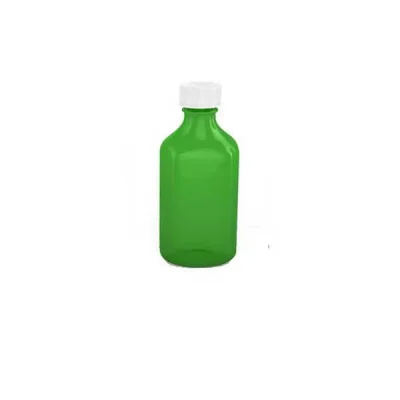 12oz Green ColorSafe Oval Bottle w/ Child Resistant Cap buy